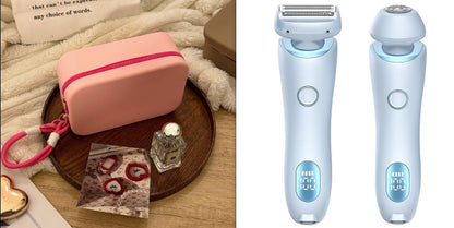 USB Rechargeable Trimmer Women Body Razor & Face Shaver