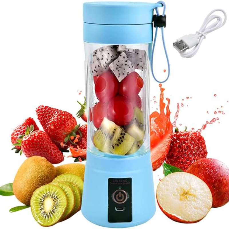 Portable Electric Fruit Juicer Wireless USB Rechargeable