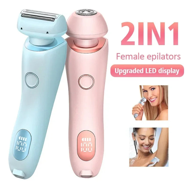 USB Rechargeable Trimmer Women Body Razor & Face Shaver